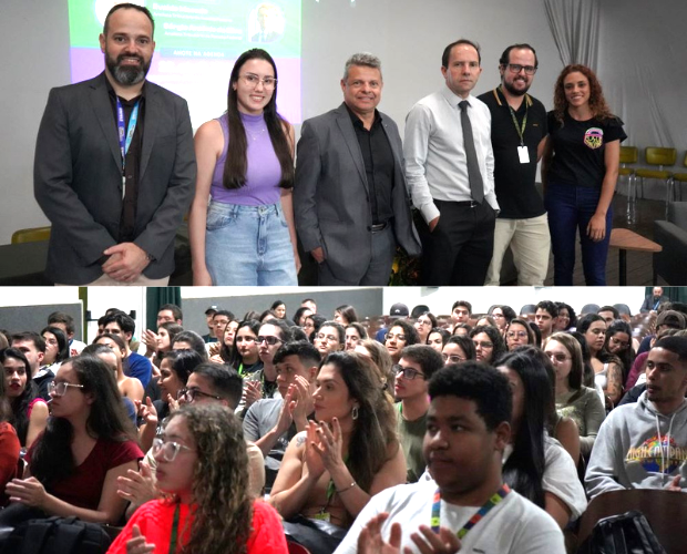 Representantes regionais da Receita Federal realizam palestras para alunos da Univs